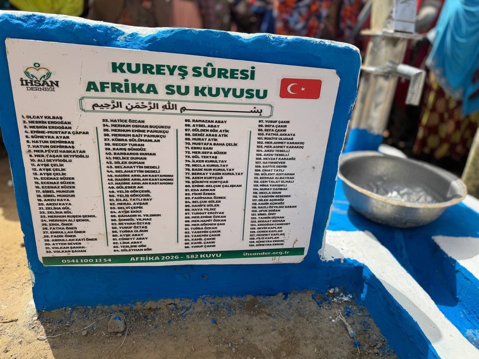 Güçlü Bir İhsan، Bereketli Bir Gelecek: Afrika’da Fil Suresi Su Kuyumuz Açıldı