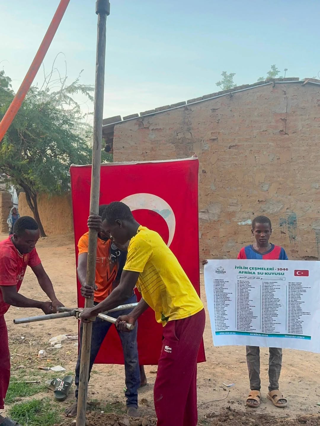 Afrika’da 1.046. Su Kuyumuz Açıldı