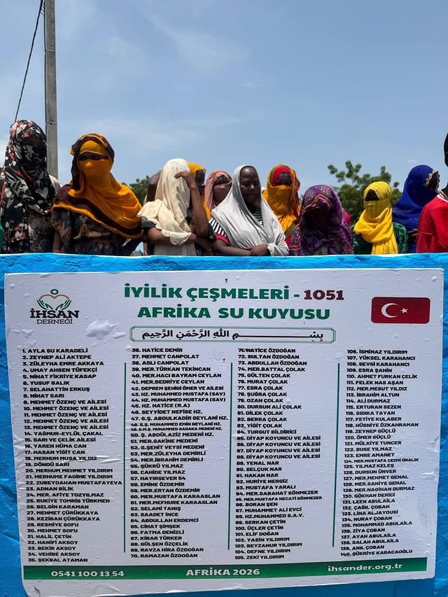 Afrika’da 1051 Su Kuyumuz Açıldı